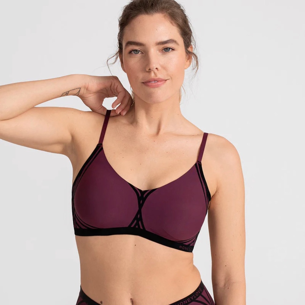 Honey Love Fig Silhouette Bra xl